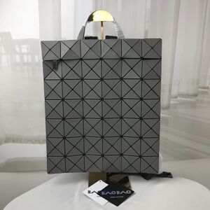 "BAO BAO ISSEY MIYAKE
FLAT PACK Backpacks GREY"